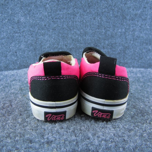 Nike‎ Girls Slip-On Shoes Black Fabric Slip On Size T 7 Medium - Picture 5 of 9